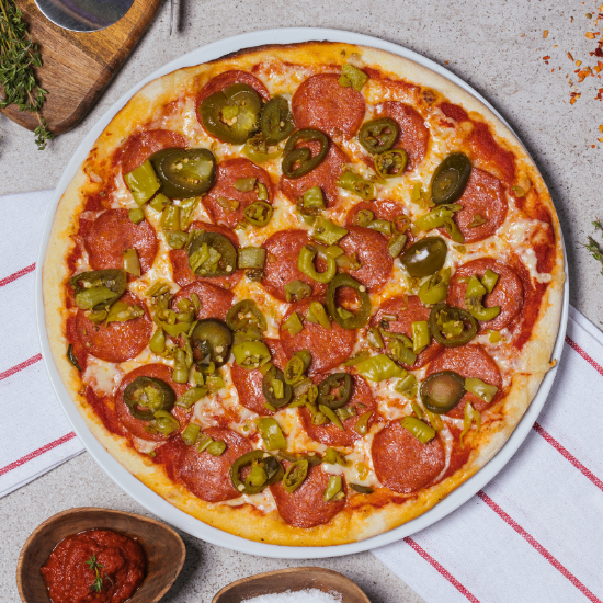 Picture of 24 cm MAMMA #11 SPICY PEPPERONI  