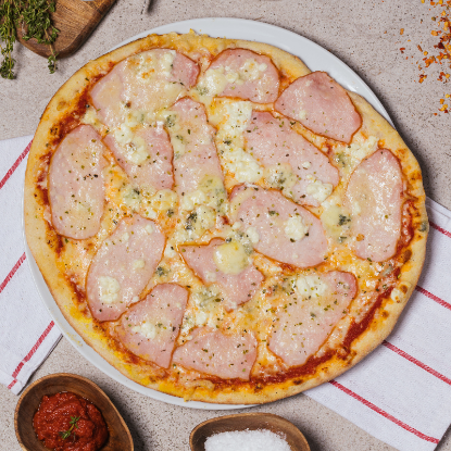 Picture of 32 cm MAMMA #8 FOUR CHEESE 1 HAM
