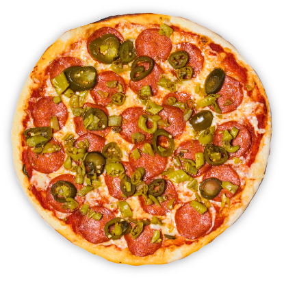 24 cm MAMMA #11 SPICY PEPPERONI   paveikslėlis